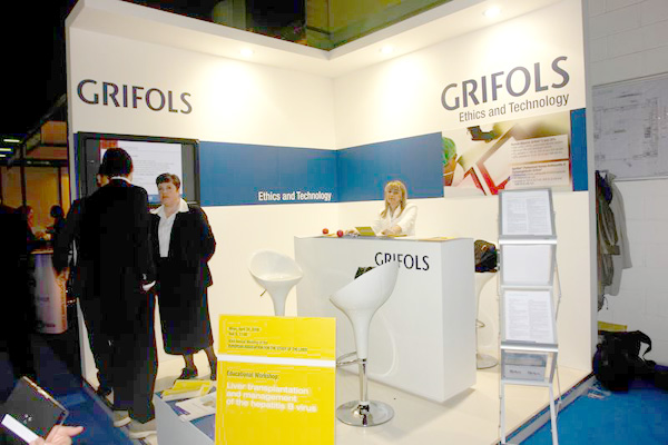 GRIFOLS厂家展台